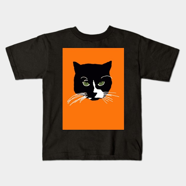 Halloween kitty Kids T-Shirt by Dexter1468